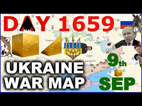 Day 1659: Ukraïnian Map - An Extra Golden Half-Cube