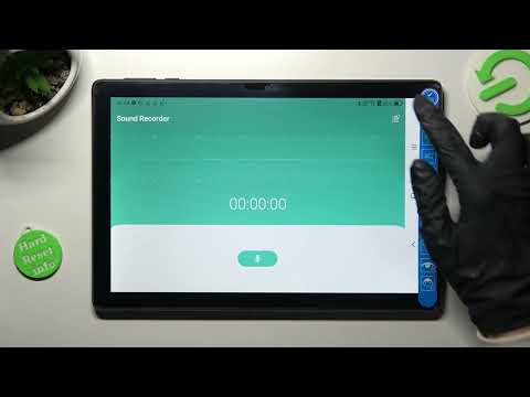 ALCATEL 3T 10 4G - How To Record Ambient Sounds / Use your Phone as a Voice Recorder