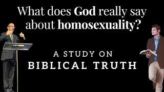 Homosexuality according to God - What does the bible really say about homosexuality?
