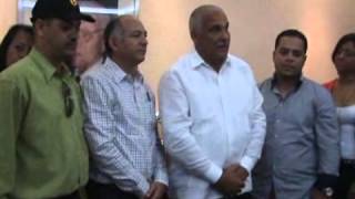 Ministro de Deportes recibe Granjeros de Moca