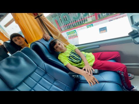 Traveling In Volvo Bus 😅 Popat hogya