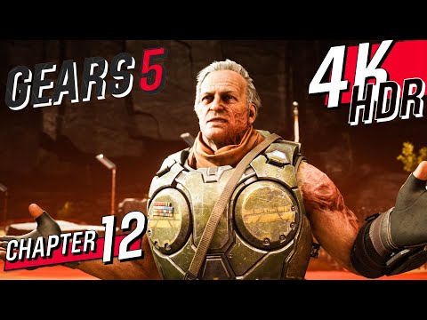 [4K HDR] GEARS 5 (Experienced / 100%) Walkthrough part 12 - Act 3: Fighting Chance & Rocket Plan