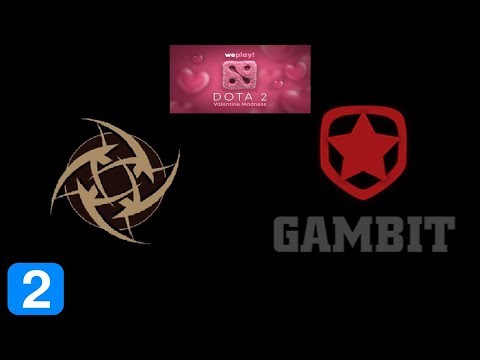 NiP vs Gambit Esports Game 2 Winter Madness 2.0 Highlights Dota 2