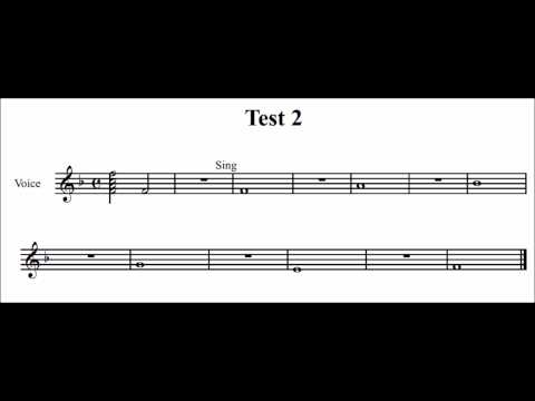 E Aural Trainer Test 512 - Grade 5 Aural