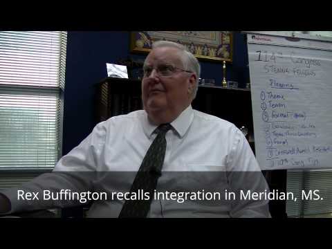 Rex Buffington recalls integration in Meridian, MS