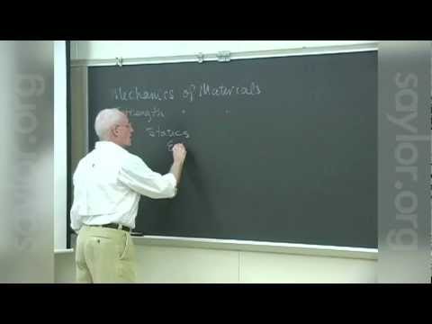 Saylor.org ME102: Ken Manning's "Mechanics of Materials - Introduction"