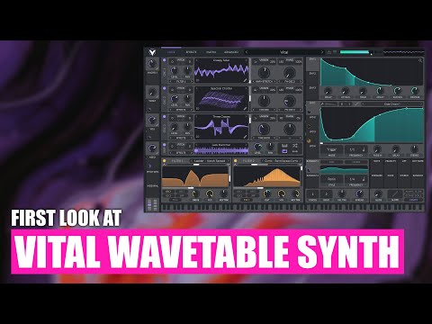 First look at Vital - Free Wavetable Synth Video