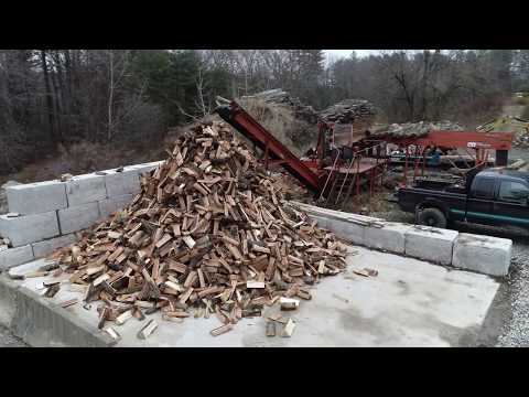 Ben Poulsons CMC firewood processor