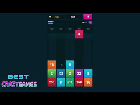 2048 Merge 🕹️ Jogue no CrazyGames