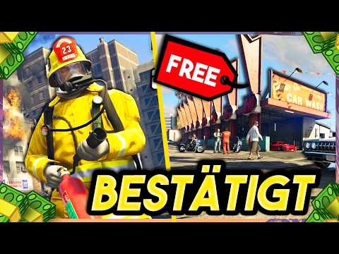 🔥 Neuer Feuerwehr Job bestätigt | Gratis Waschanlage & mehr | GTA 5 Eventwoche