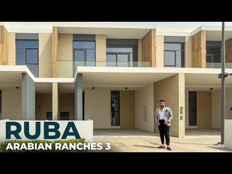 Full Tour - Ruba 3 Bedrooms & Maids Townhouse - Arabian Ranches 3