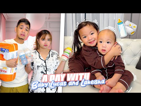 A Day With Baby Lucas and Lakeisha | Carlyn Ocampo