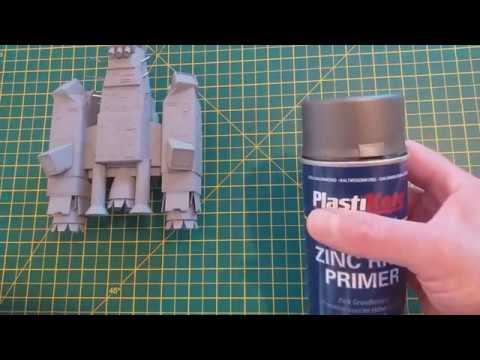 Repainting the Eaglemoss Alien Nostromo - Part 3