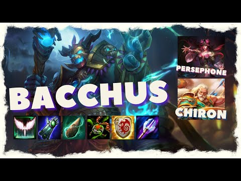 Smite Ranked Joust S3 Map Bacchus Gameplay | Stone Of Binding is a must for early damage!