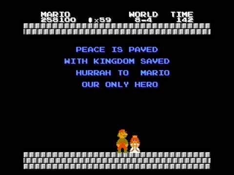 "Super Mario Bros. 2 - The Lost Levels" Music : 8 - Ending