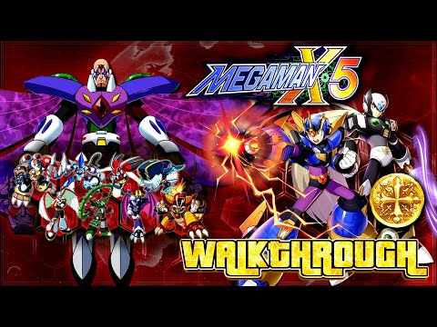 Megaman X5 [PC] - X & Zero Walkthrough  / All Endings / All Armors, Sub-Tanks, Hearts & Body Parts