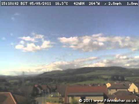 5 September 2011 - WeatherCam Timelapse - FifeWeather.co.uk