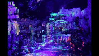 Impasto Luminescent Wall Mural