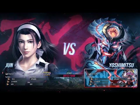 Jun VS eyemusician (yoshimitsu) - Tekken 8 Rank Match