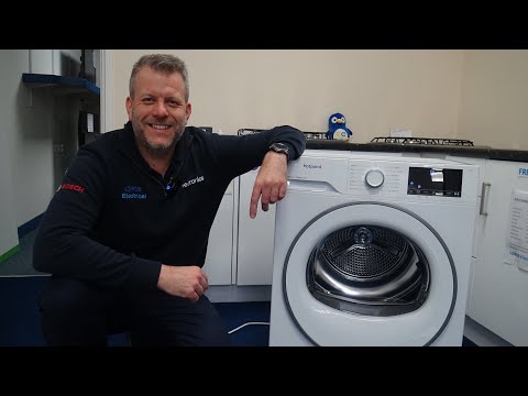 Hotpoint CHD93MWWSUK Heat Pump Tumble Dryer