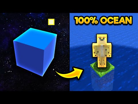 Can I Beat Minecraft In A 100% Ocean Biome World?