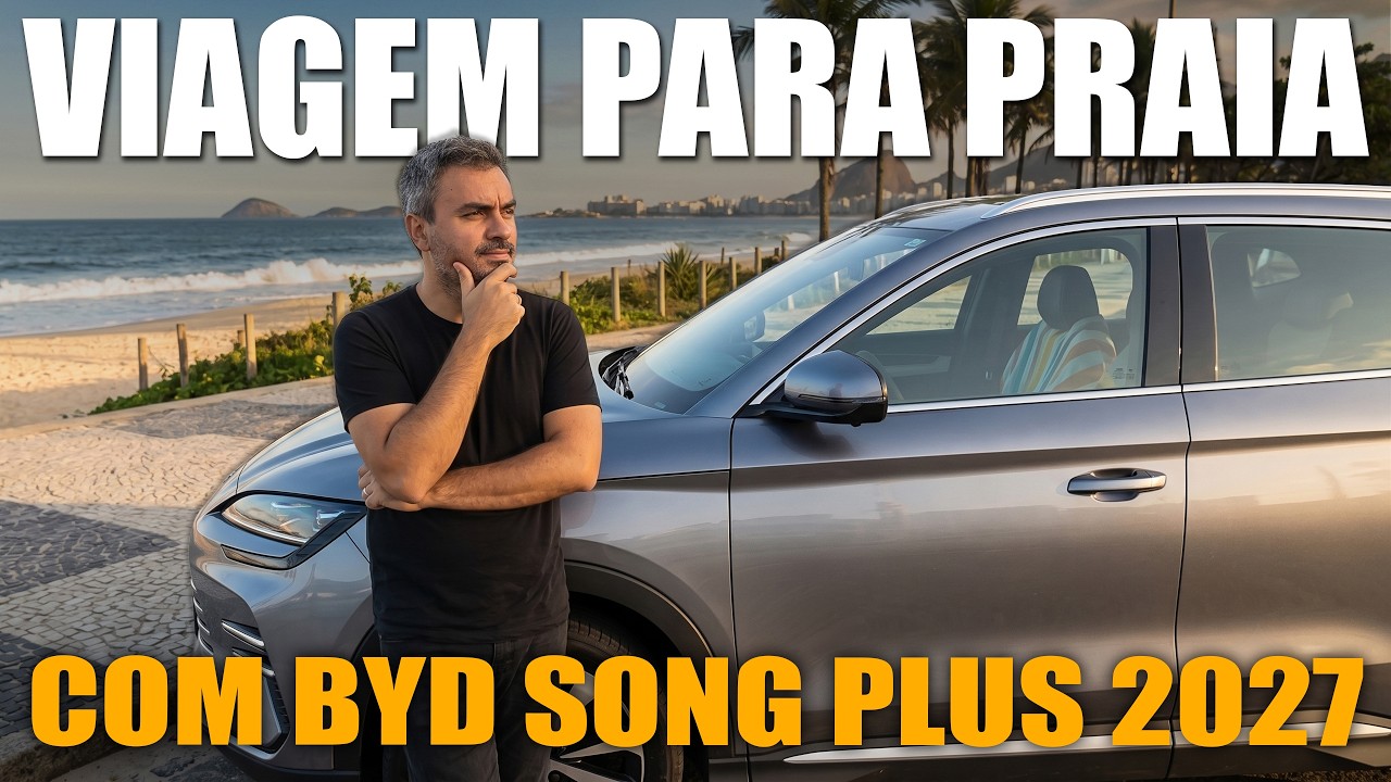 VIAJAMOS com o BYD SONG PLUS TURBO, qual consumo e autonomia?