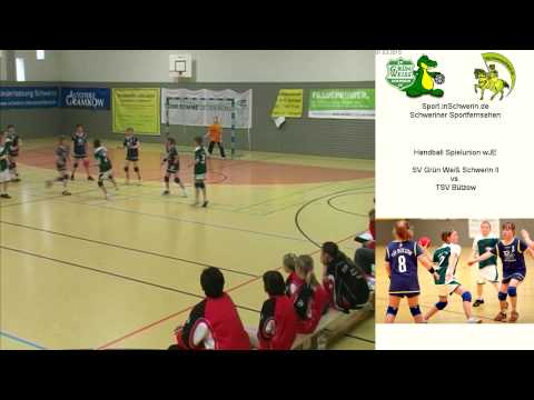 Handball Spielunion wJE Finalrunde 19:21 SV Grün Weiß Schwerin II vs. TSV Bützow