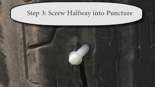 ScrewPlug How To - Tire Puncture Repair Kit