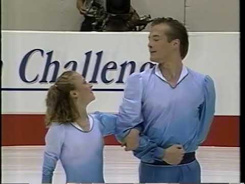 1995 International Team Challenge - Pairs Short Program - Elena Berezhnaya & Oleg Shliakhov (World)