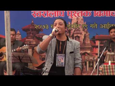 Karma Gyalgen performing Narayan Gopal's song Timile Bhaneka Sara Dev Choyer