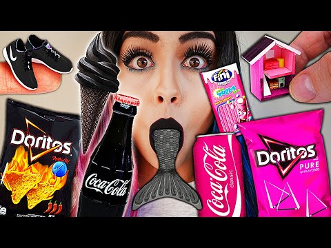 TUDO ROSA e PRETO POR 24 HORAS!