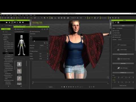 iClone Character Creator Tutorial - Soft Cloth Physics & Collision Setup