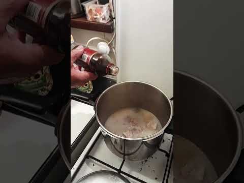 , title : 'making bone meal at home diy boiling in cooker with vinager and cow bones'