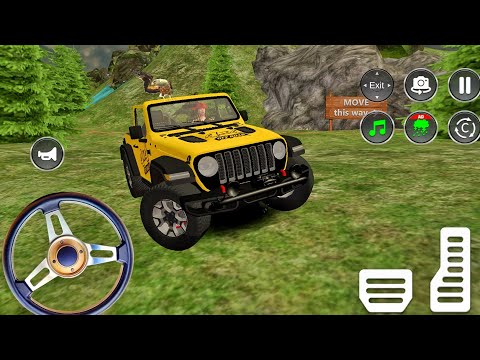 4x4 Jeep Offroad Heavy Driving 3D : Off-Road 4x4 Driving Simulator 2025! Android Gameplay