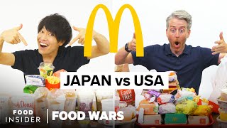US vs Japan McDonald's | Food Wars