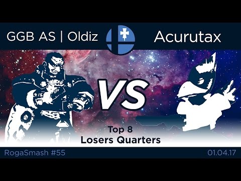 RogaSmash #55 Losers Quarters: GGB AS | Oldiz (Marth, Ganon) vs Acurutax (Falco)