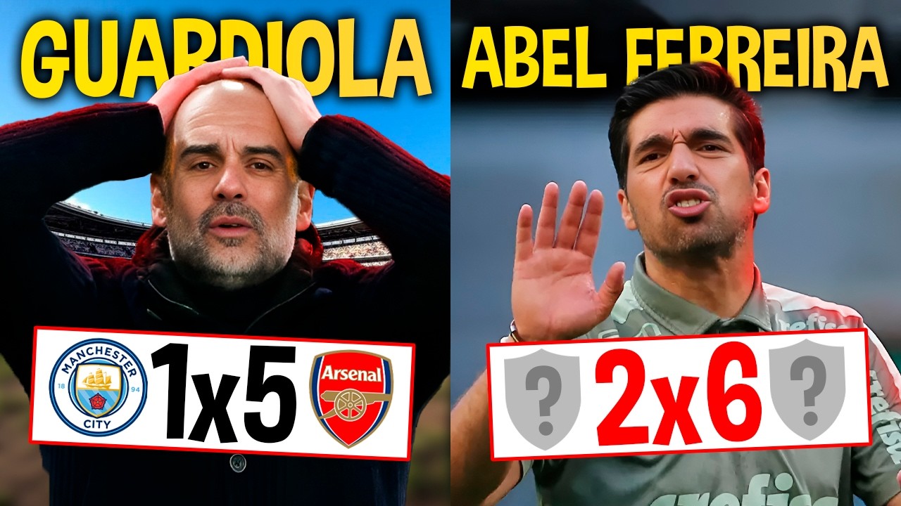 A PIOR Goleada Sofrida por Cada Técnico