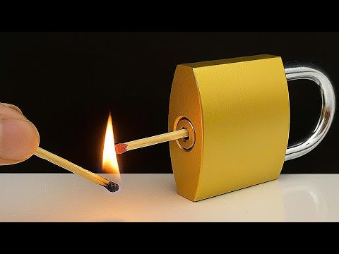 Billions of people don't know this secret! how to open any lock without a key