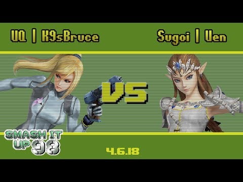 Sugoi | Ven (Zelda) vs VQ | K9sBruce (ZSS/Sheik) - SIU 98 - Wii U