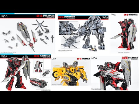 DNA Design DK 16 Studio Series Sentinel Prime Bumblebee & Blackout Accessory Pack Thoughts