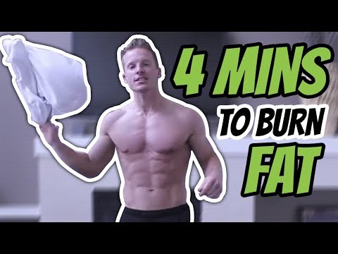 4 Minute Tabata Plyometrics Workout For Beginners (BURN FAT FASTER) | LiveLeanTV