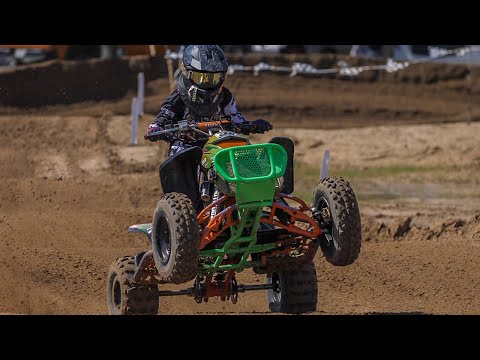 Mini Ripper Brock Alexander shredding at 3 Palms MX