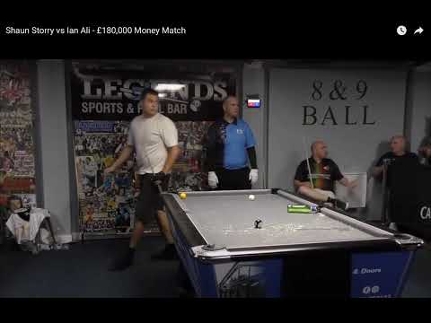 UK 8-Ball Pool Disgrace! Beer Bottle thrown at Shaun Storry on final shot!