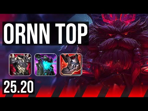 ORNN vs URGOT (TOP) | EUW Grandmaster | 25.20