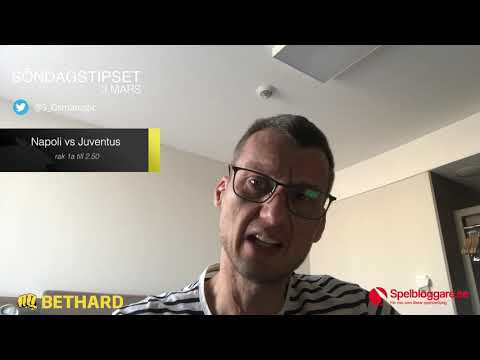 Speltips: Napoli - Juventus & Everton - Liverpool 3/3