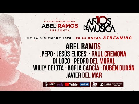 10 Años de Música by ABEL RAMOS Nochebuena GRATIS en LA CUBIERTA DE LEGANÉS
