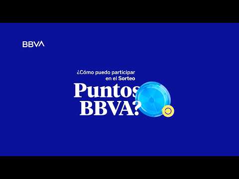 Participa en el sorteo Puntos BBVA 