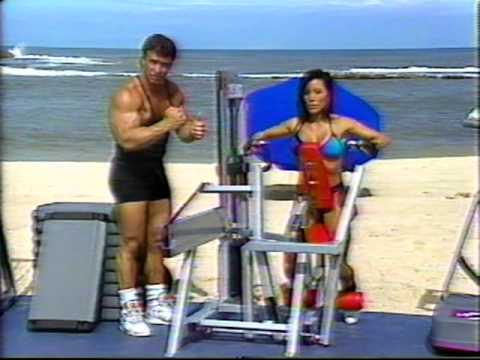 Bodyshaping 52 (Kiana doing Upright Rows in Slow Motion)