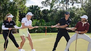 TAYLORMADE Team TaylorMade Plays Spider Tug-Of-War