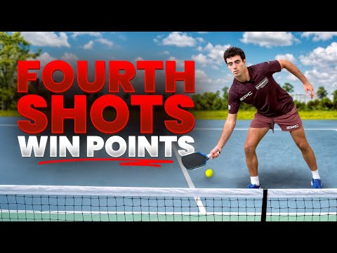 Master the Fourth Shot in Pickleball (The 3 Shots That Win Points)